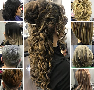 Hair styling at Mac's Hair and Beauty